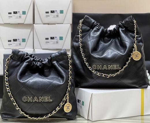 香奈儿24k新品22BAG珐琅垃圾袋单肩斜挎包（HH） 商品图0