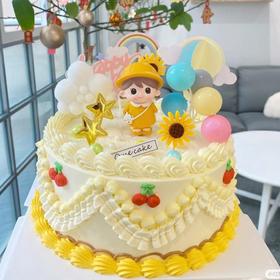 【可爱女孩创意水果定制022】