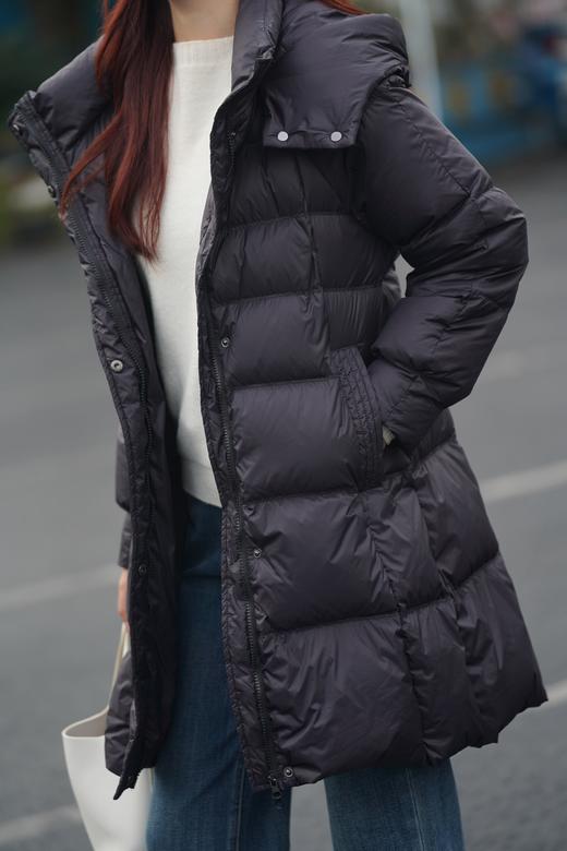 【130-140斤捡漏】现货 臣禾 连帽中长款羽绒服 9234070852  商品图7