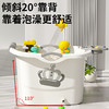 儿童泡澡桶宝宝婴儿游泳桶洗澡沐浴桶小孩子可坐家用加厚大号浴盆 商品缩略图2