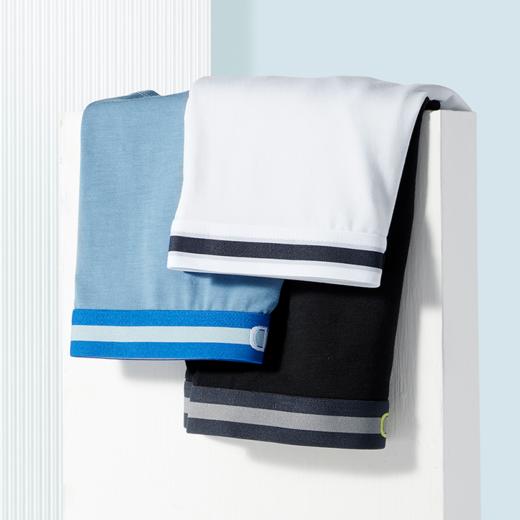 柒牌60S莫代尔内裤男夏季凉感透气平角裤男生抗菌裆四角短裤3条装	124F70920 商品图2