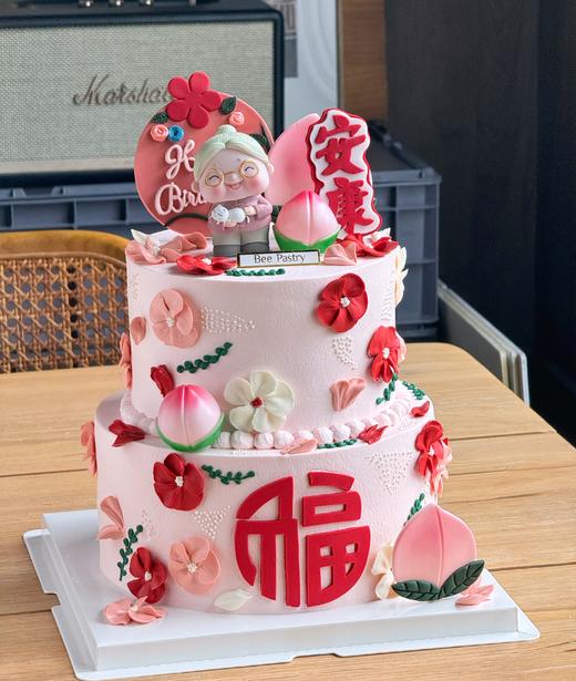 寿星奶奶Q款 双层 商品图1