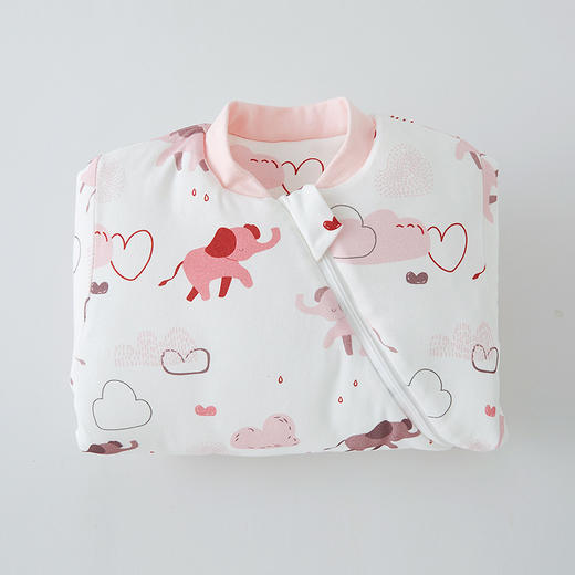 秋冬季加厚宝宝防踢被新生儿被惊跳儿童连体睡衣纯棉a类婴儿睡袋 商品图3