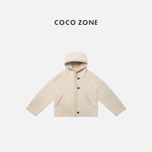 COCO ZONE 西班牙进口美丽奴羊皮皮毛一体皮草CC2D2874 商品图0