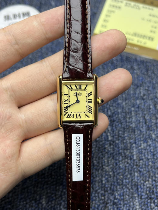 卡地亚中古坦克系列must de 女士腕表 岁月不变的经典 商品图1