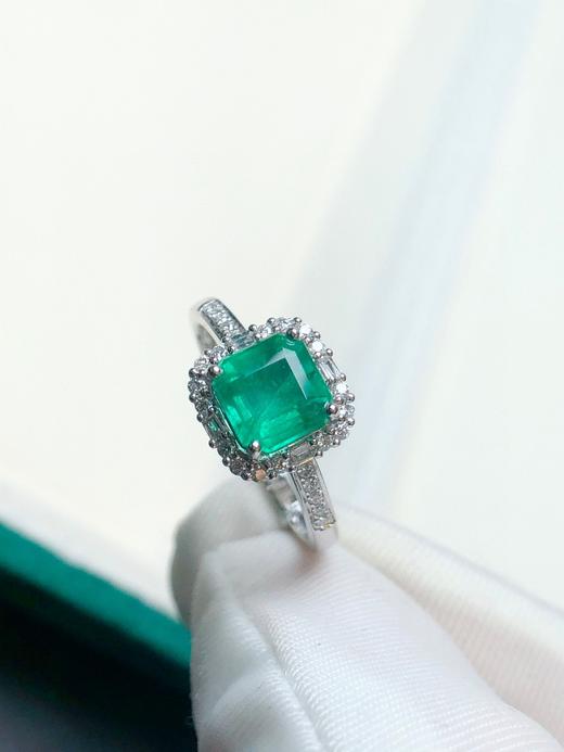 1.28ct 祖母绿戒指 商品图5