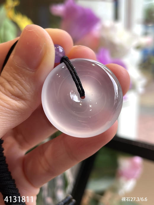 玻璃种平安扣吊坠【4131811】具体价格微信咨询 商品图6