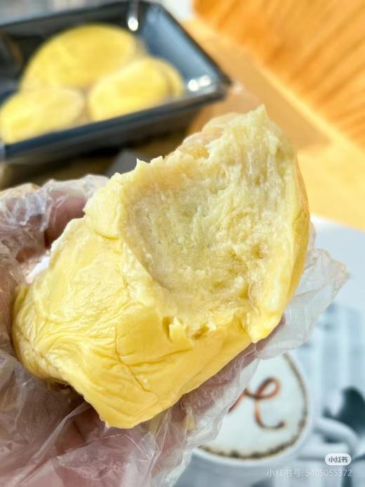 崔蛮蛮500克金枕榴莲肉一袋 商品图3