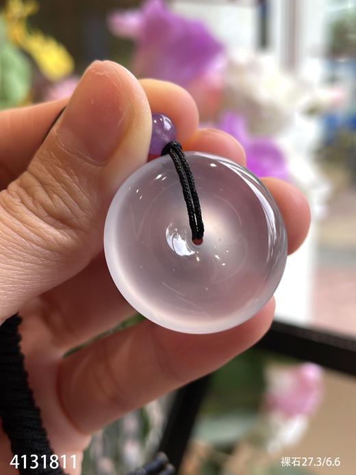 玻璃种平安扣吊坠【4131811】具体价格微信咨询 商品图5