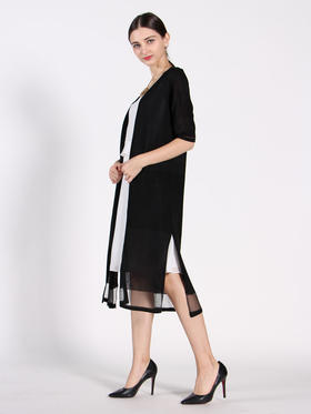 黑色、粉色针织衫-2E6591