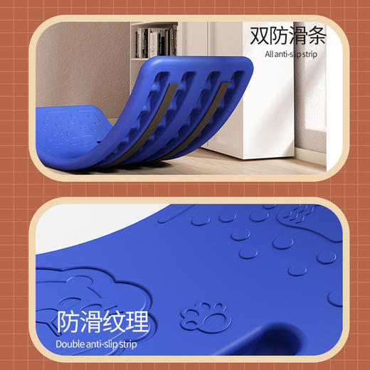 跷跷板儿童室内聪明板平衡板感统训练器材家用专注力弯曲板玩具 商品图3