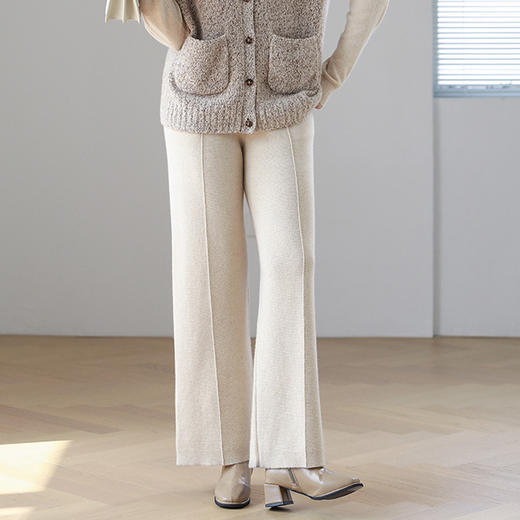 火桐hooton 高货系列 羊绒直筒裤 商品图3