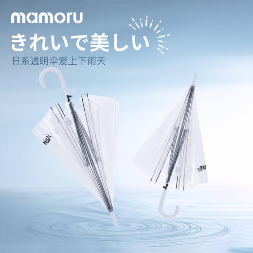 【Mamoru】透明雨伞 商品图1