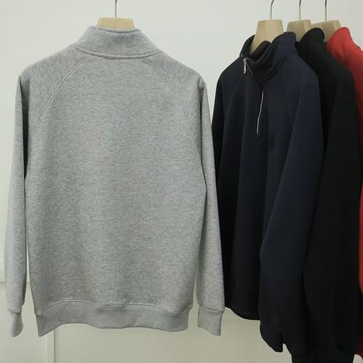 男款虎头刺绣加绒半高领拉链卫衣 商品图9