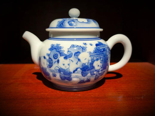 柴窑五子登科壶 商品图0