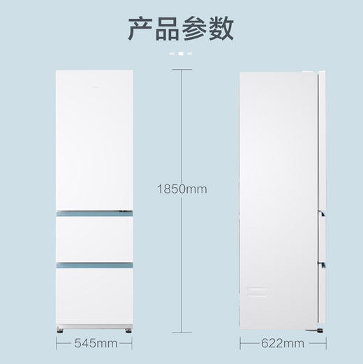 海尔（Haier）冰箱 BCD-310WGHD3E7WV 商品图9