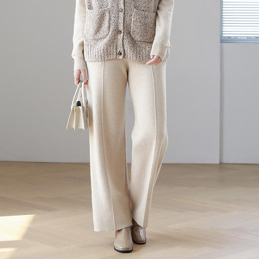 火桐hooton 高货系列 羊绒直筒裤 商品图2