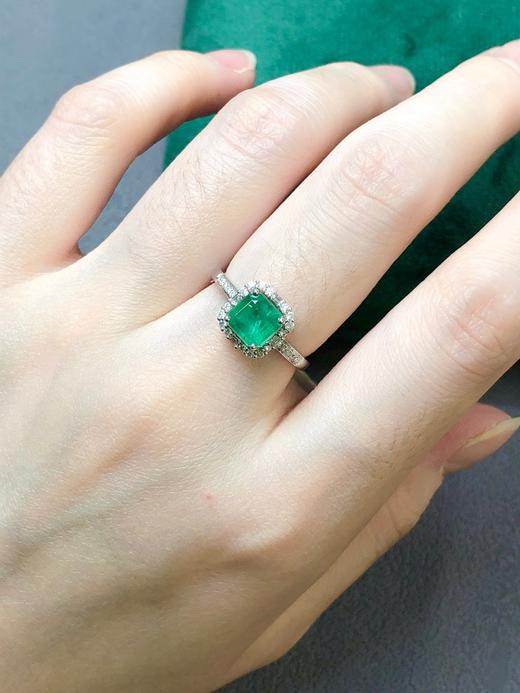 1.28ct 祖母绿戒指 商品图8
