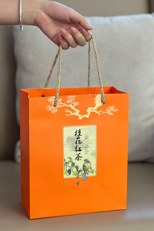 季节限定❗️【品牌直发】送礼袋！🌟【买一送一得2罐】强韵桂花红茶加赠旅行茶具六件套🌈，只需💰79.9❗️CCTV展播品牌强韵桂花红茶150g/罐 商品图4
