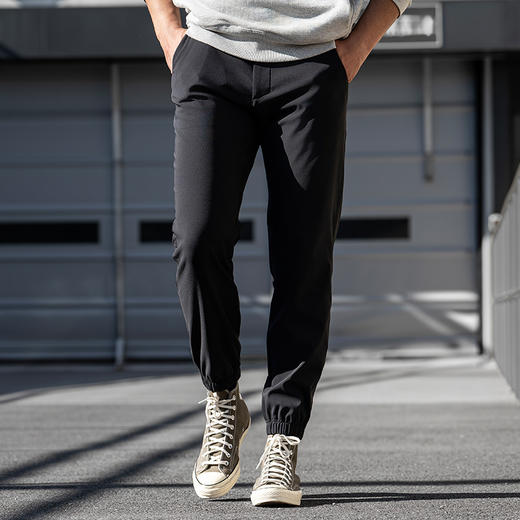 隐之游骑轻量保暖束脚裤男加绒保暖战术休闲束脚裤户外男裤 商品图4