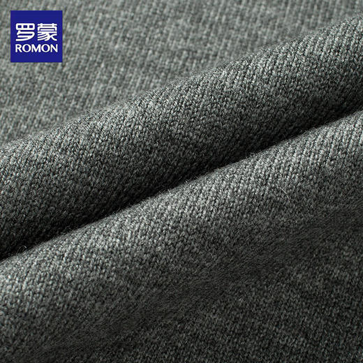 【精选】罗蒙加厚保暖百搭假两件打底衫  圆领长袖T恤拼接款打底衫内搭抗寒恒温 商品图6