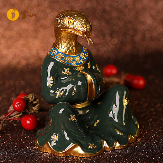 灵山生肖·揖礼蛇摆件 商品图4