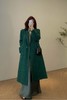 ESTELLICA 高端时髦款深绿色长款羊毛大衣 19381 商品缩略图4