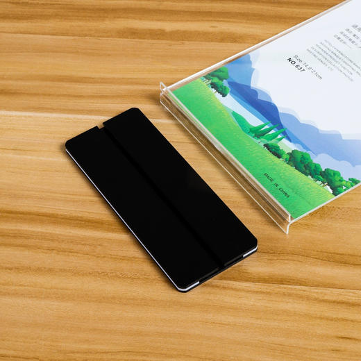 黑底抽拉台签 商品图2