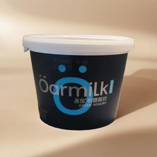 吾岛0脂0糖希腊酸奶 420g/桶 商品图0