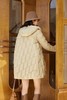 HAYES 简约绿豆黄连帽中长款羽绒服外套 19292 商品缩略图3