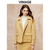 VIMAGE纬漫纪冬新款时尚宽松翻领显瘦短款夹棉外套V2210803 商品缩略图5