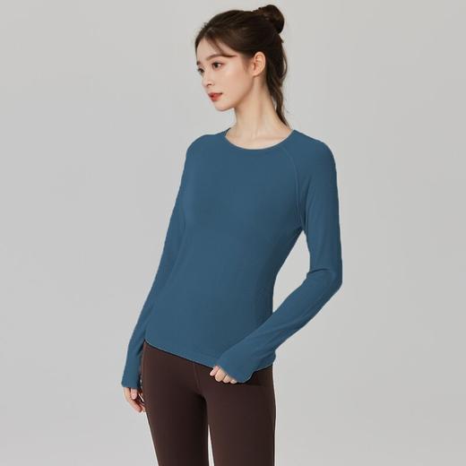 哈瓦塔（长袖）美丽诺羊毛柔软无缝长袖H340186 商品图1