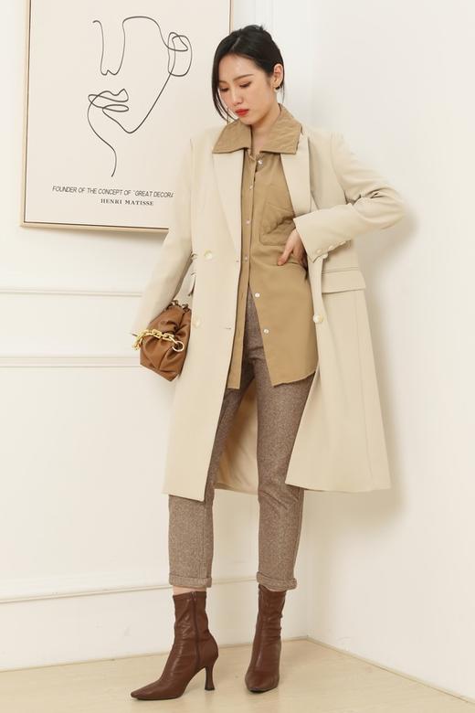 ESTELLICA 收腰显瘦九分烟管裤 15032 商品图1