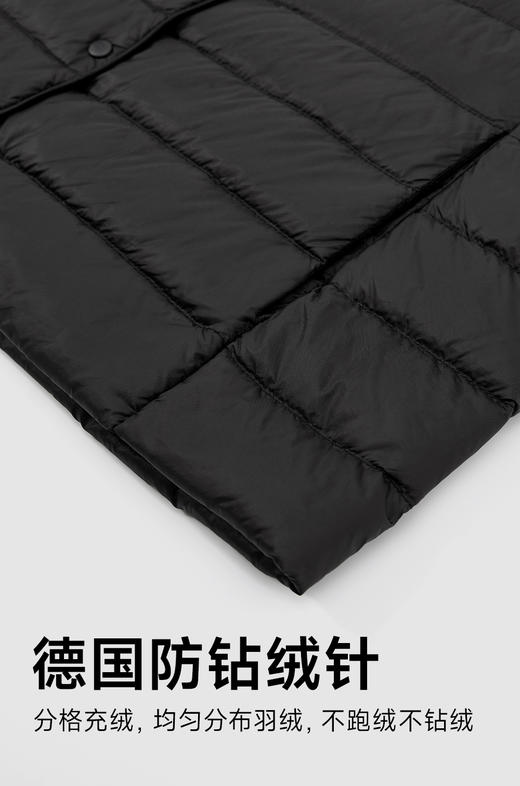 赤兔嗨购轻薄羽绒服女2024年冬季新款圆领修身运动短款内胆鸭绒保暖外套 商品图8