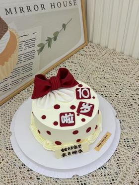 蝴蝶结翻糖主题 （数字可改）