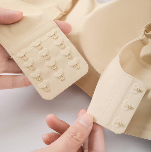 【123号】女士冬季舒适磨毛果冻条软支撑深V无痕内衣文胸 商品图6