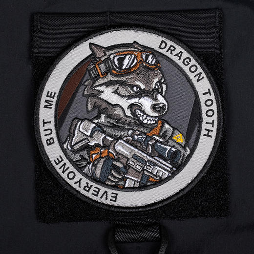 【龙牙】十二生肖战术臂章（狗）魔术贴章个性装饰魔术贴圆形通用装备 商品图1