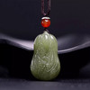 天然和田玉手工打磨白菜吊坠 质地细腻 雕工清晰 商品缩略图1