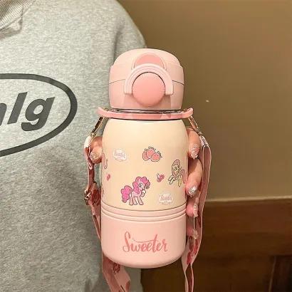 【一杯四饮】奥特曼儿童保温杯男孩儿童316不锈钢食品级小学生水壶大容量【普通款】吸管水杯500ml 商品图6