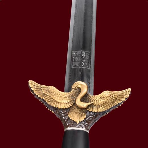 倚天剑 倚天屠龙记 手工宝剑 龙泉沈广隆剑 传统剑 武侠剑 未开刃 商品图2