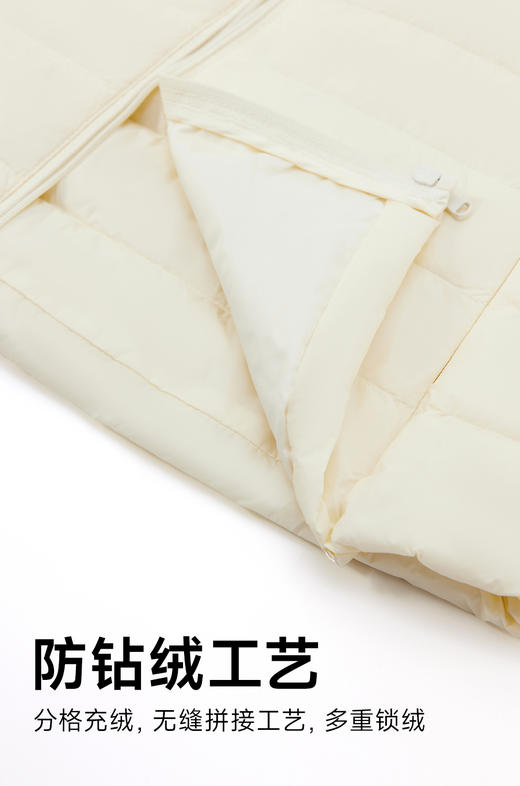 赤兔嗨购轻薄羽绒服女2024年冬季新款立领修身运动鸭绒保暖外套 商品图8