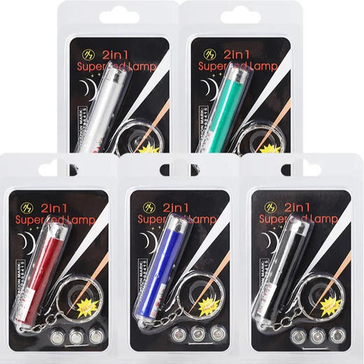 逗猫激光笔猫玩具红外线电子逗猫棒激光灯远射逗猫互动/1个 商品图4