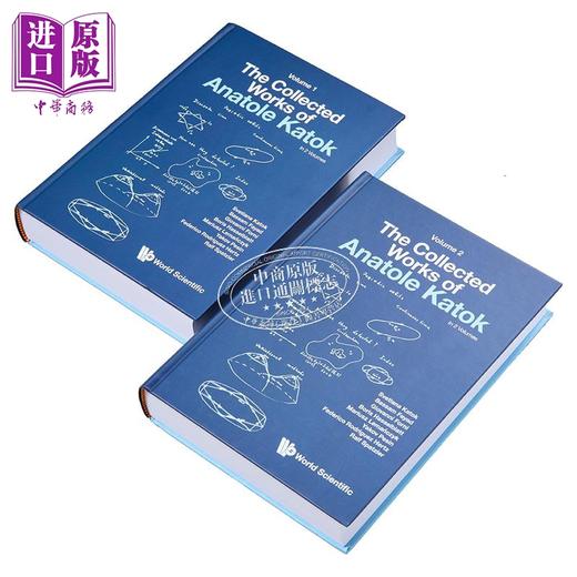 【中商原版】卡托克 Anatole Katok 作品集 共2卷	Collected Works Of Anatole Katok 英文原版 Svetlana Kato 商品图1