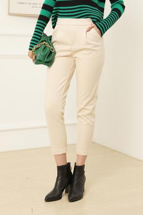 LNNNS 收腰显瘦九分烟管裤 15042