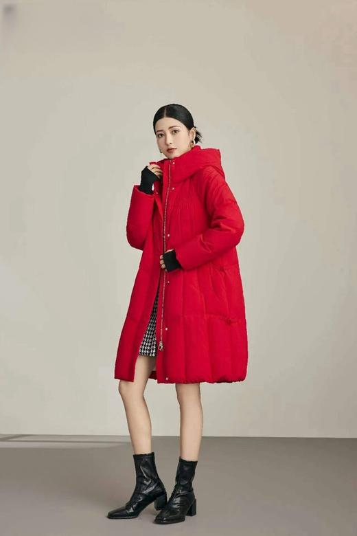 LNNNS 红色喜庆节日羽绒外套 19311 商品图0