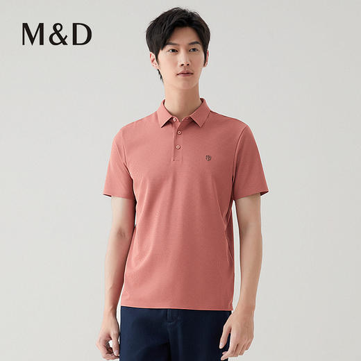 【名盾】翻领短袖T恤M0BL22X55B 商品图2