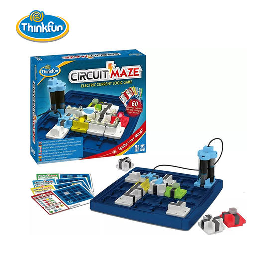Thinkfun 电路迷宫 桌游 适合年龄8+  动手能力 美国品牌 76341 商品图0