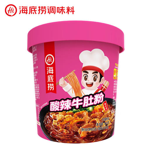 海底捞酸辣牛肚粉(圆杯)160g 商品图0