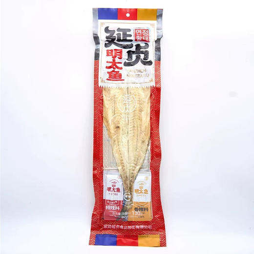 【满66包邮】延贞朝鲜族风味明太鱼片带料包独立包装130g有嚼劲真味鱼肉4袋料包明太鱼 商品图3