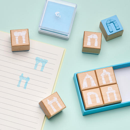 Sky木制印章组合 - 传送门 商品图7